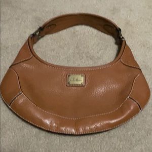 Cole Haan tan small shoulder bag